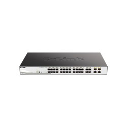 WebSmart коммутатор 24 порта 10/100/1000 с PoE + 4SFP