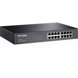 TP-Link TL-SG1016D 16-портовый гигабитный коммутатор настольный/монтируемый